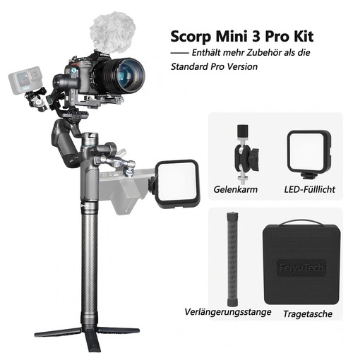 Feiyu scorp mini pro - feiyu, kit