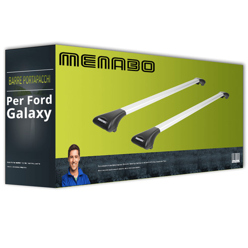 Menabo ariete alluminio barre - alluminio,
